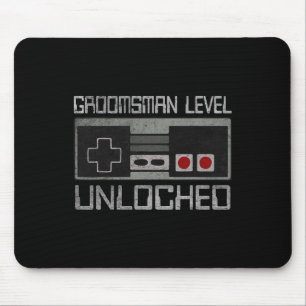 Groomsmen Matching Bachelor Party For Gamer Husban Mouse Mat