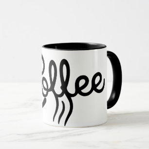 Groomsmen Morning Coffee Mug - Bold Script Wedding