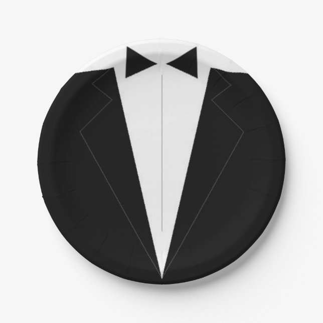 Groomsmen Paper Plates (Front)
