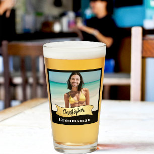Groomsmen Pint Glass Series: The Beach Princess