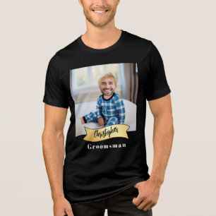 Groomsmen Series: The Toddyler Tri-Blend Shirt
