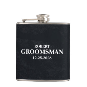 Groomsmen Wedding Hip Flask