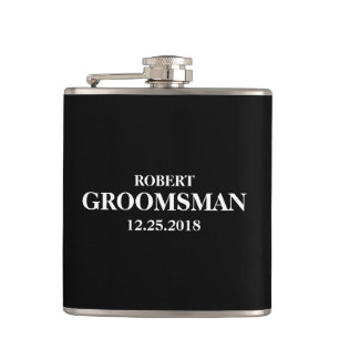 Groomsmen Wedding Hip Flask
