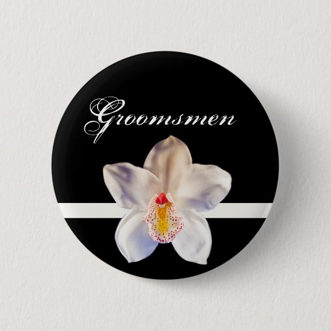 Groomsmen Wedding ID Badge (Front)