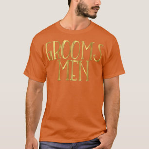 Groomsmen Wedding Party Bride Groom T-Shirt