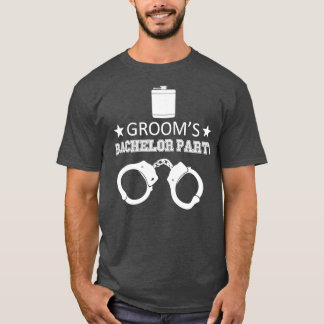 Groomx27s Bachelor Party Gift For Groom Wedding Gi T-Shirt