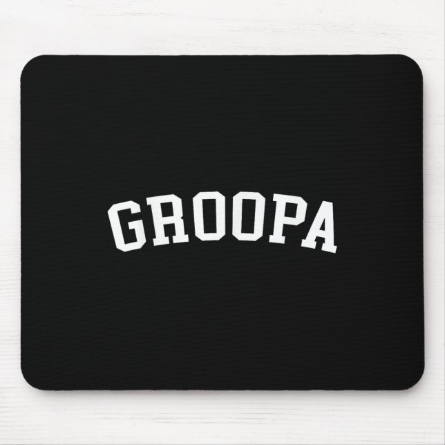 Groopa _1  mouse mat (Front)