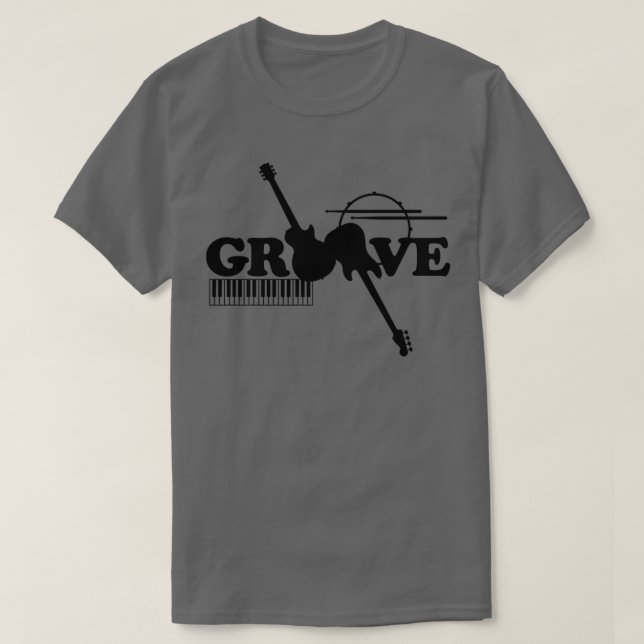 Groove Light  T-Shirt (Design Front)