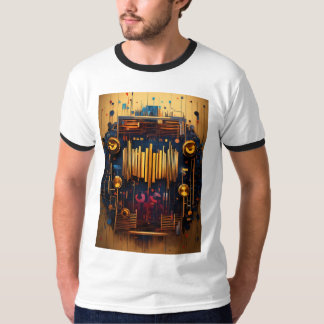 "Groove Master Men's T-Shirt: Embrace the Digital  T-Shirt