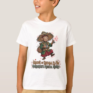 Groove of Djemaa El-Fna Marrakech Musical Monkey  T-Shirt