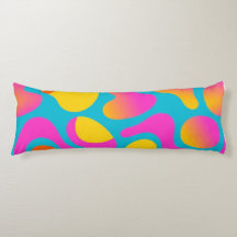 Groove Pop – Funky Retro Abstract Throw Pillow