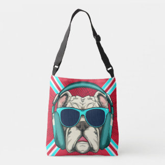 Groove Pup All-Over-Print Cross Body Bag