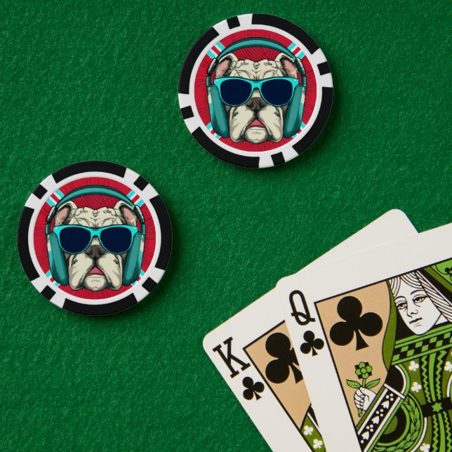 Groove Pup Poker Chips (Poker Table (Double))