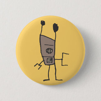 Groove Robot 6 Cm Round Badge