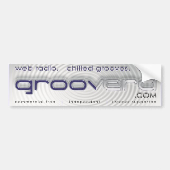 Groovera Thumper Sticker (Front)