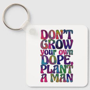 Groovology – Planting Words Key Ring
