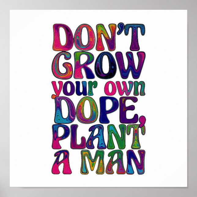 Groovology – Planting Words Poster (Front)
