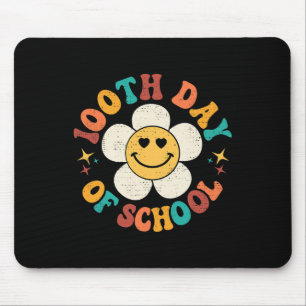 Groovy 100 Days Of School Hippie Floral Teacher St Mouse Mat