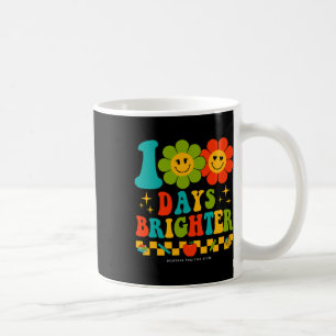 Groovy 100 Days Of School Rainbow 100 Days Brighte Coffee Mug