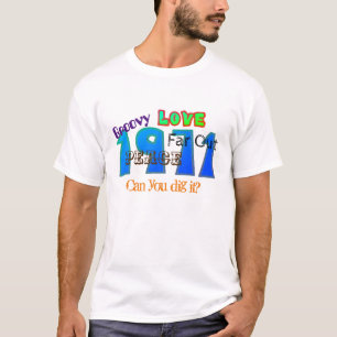 Groovy 1970's Slang on Clothes Men T-Shirt