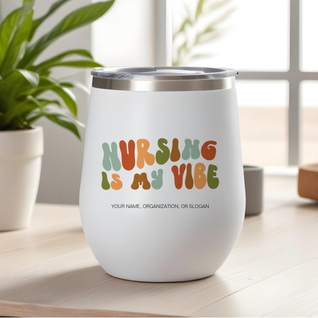 Groovy 1970s-style Retro Nursing is My Vibe, Nurse (Creator Uploaded)