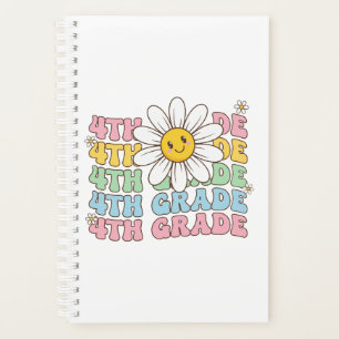 Groovy 4th Grade Back To School First Day Baby Planner