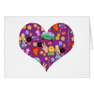 Groovy 60s Purple Love