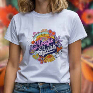 Groovy 70s Bachelorette Boogie Babe ID929  T-Shirt