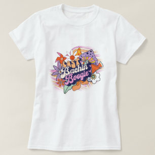 Groovy 70s Bachelorette Last Bachin' Boogie ID929  T-Shirt