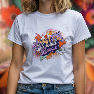 Groovy 70s Bachelorette Last Bachin' Boogie ID929  T-Shirt