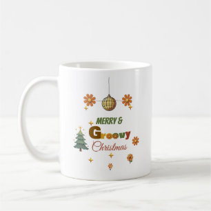 Groovy 70s Christmas Party Coffee Mug