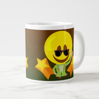 Groovy 70s Disco Dancer Large Coffee Mug