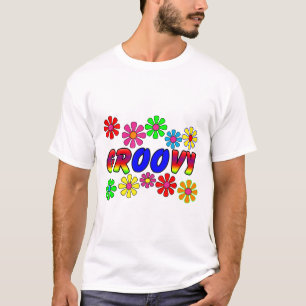 Groovy 70's Retro Flower Power Gifts T-Shirt