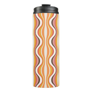 Groovy, 70s retro style patterned travel mug
