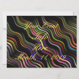 Groovy 70's wavy hippie psychedelic