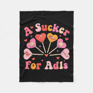 Groovy A Sucker For Adls Occupational Therapist Va Fleece Blanket