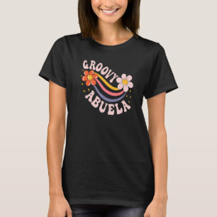 Groovy Abuela 70s Aesthetic Nostalgia 1970's Mexic T-Shirt