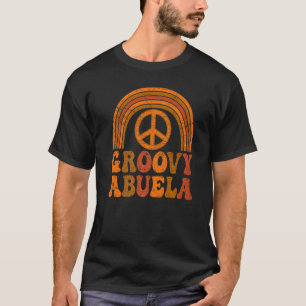 Groovy Abuela 70s Aesthetic Nostalgia 1970's Mexic T-Shirt