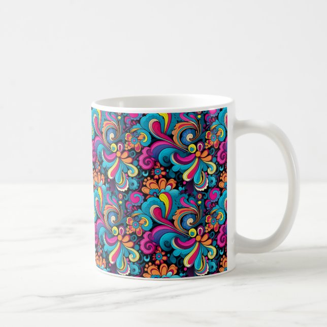Groovy Art Coffee Mug (Right)