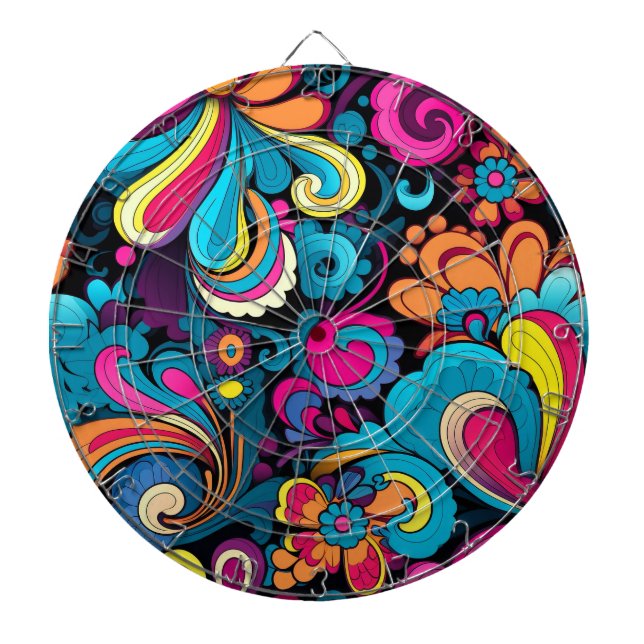 Groovy Art Dartboard (Front)