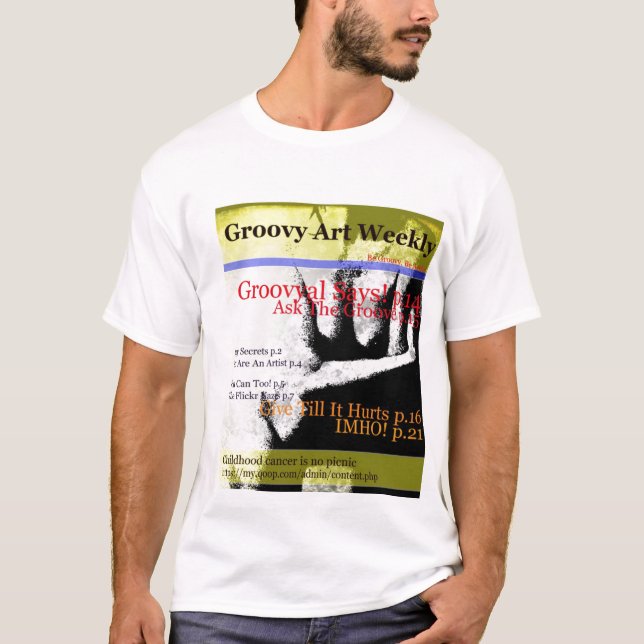 Groovy Art Weekly Vol. 1 No. 1 T-Shirt (Front)