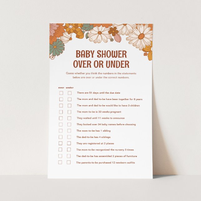 Groovy Baby Over or Under Game (Creator Uploaded)