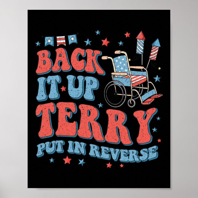 Groovy Back Up Terry Put It In Reverse Firework 4t Poster (Front)