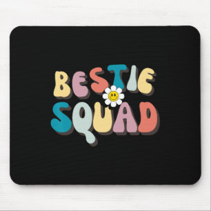 Groovy Bestie Squad Besties Trip Besties Matching Mouse Mat