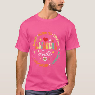 Groovy Bilingual Aide Teachers Back to School Span T-Shirt