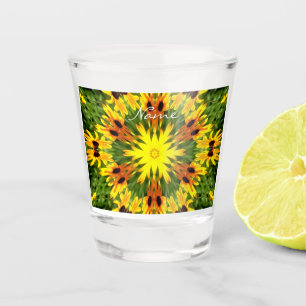 Groovy Black-Eyed Susans Thunder_Cove Shot Glass