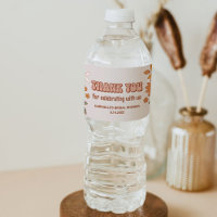 Groovy Bohemian Water Bottle Sticker