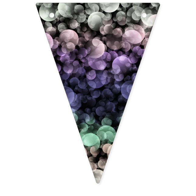 Groovy Boho Bubbles Eclectic Uingender Pride Flag (First Flag)