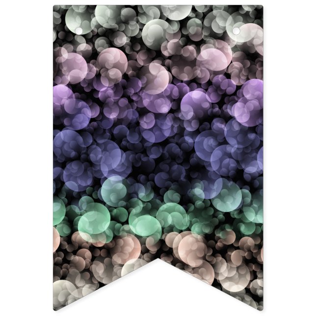 Groovy Boho Bubbles Eclectic Uingender Pride Flag (First Flag)