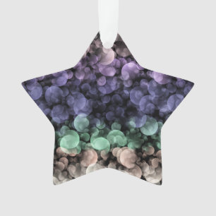 Groovy Boho Bubbles Eclectic Uingender Pride Flag Ornament